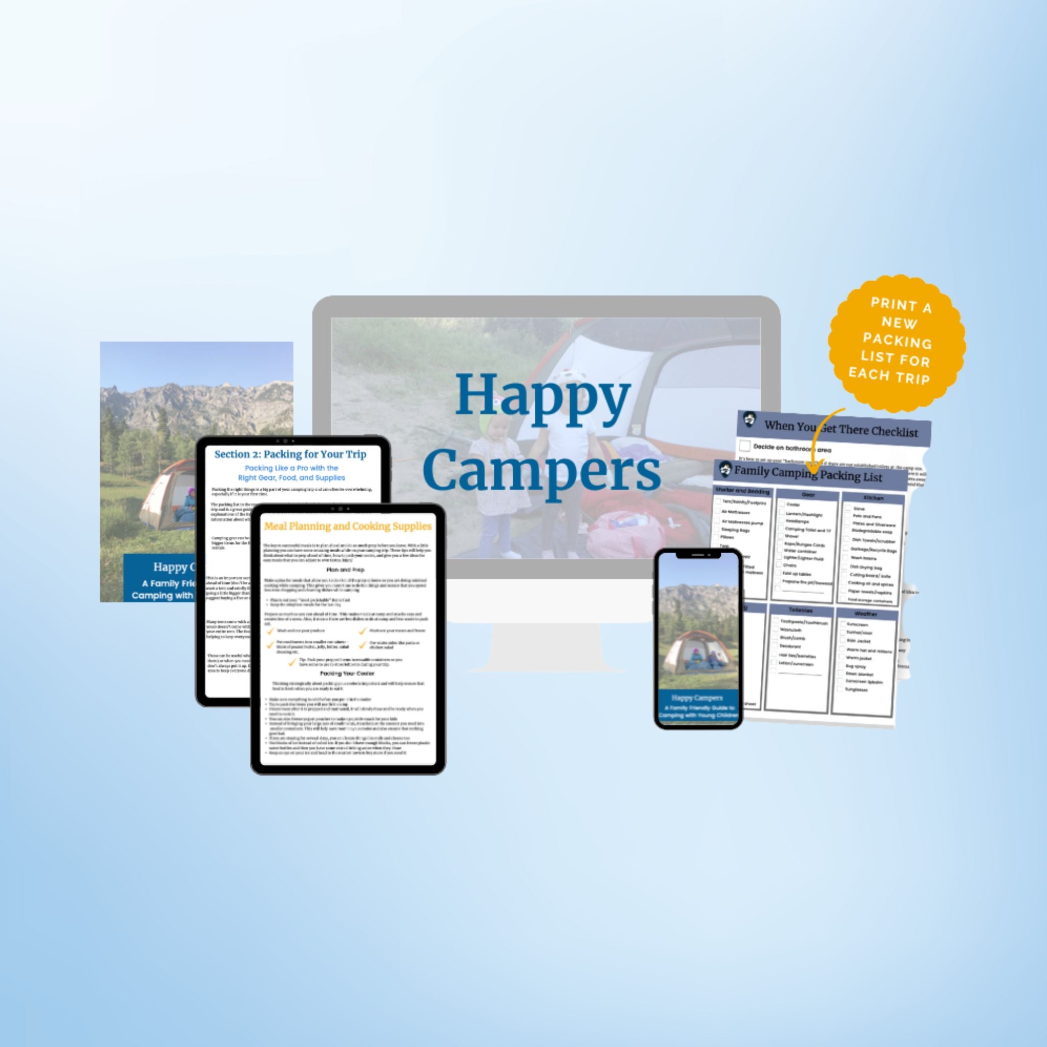 Happy Campers: The Ultimate Guide to Stress-Free Family Camping